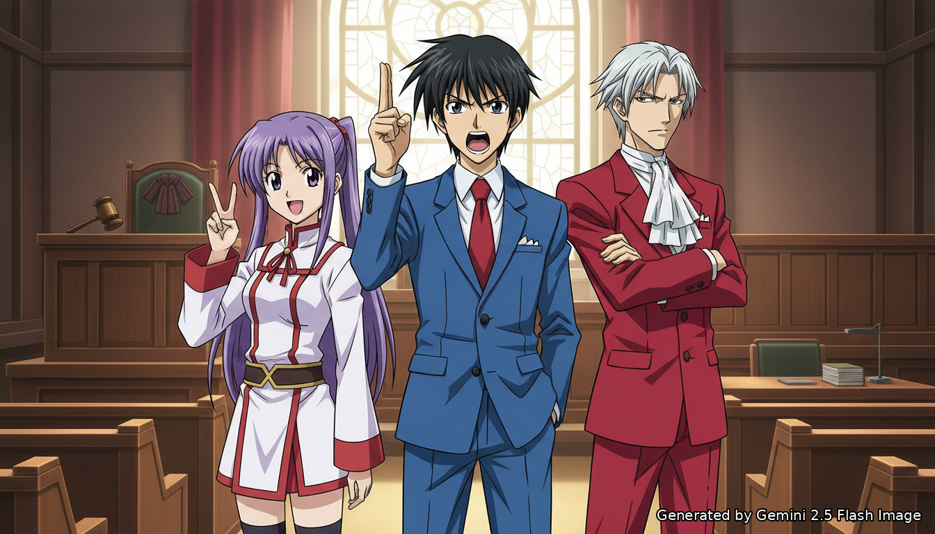 Gyakuten Saiban 1 characters